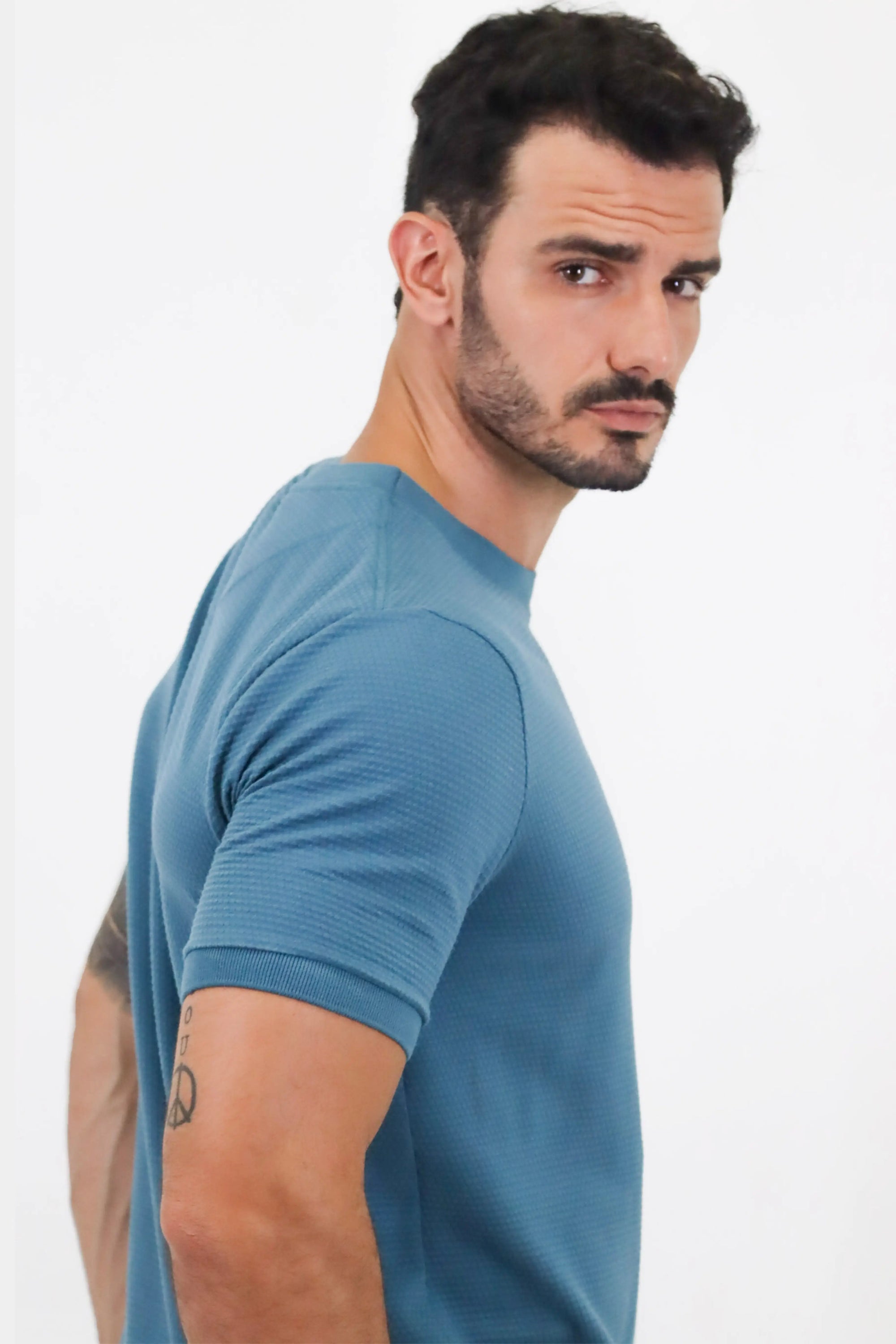 Camiseta Estruturada com Textura