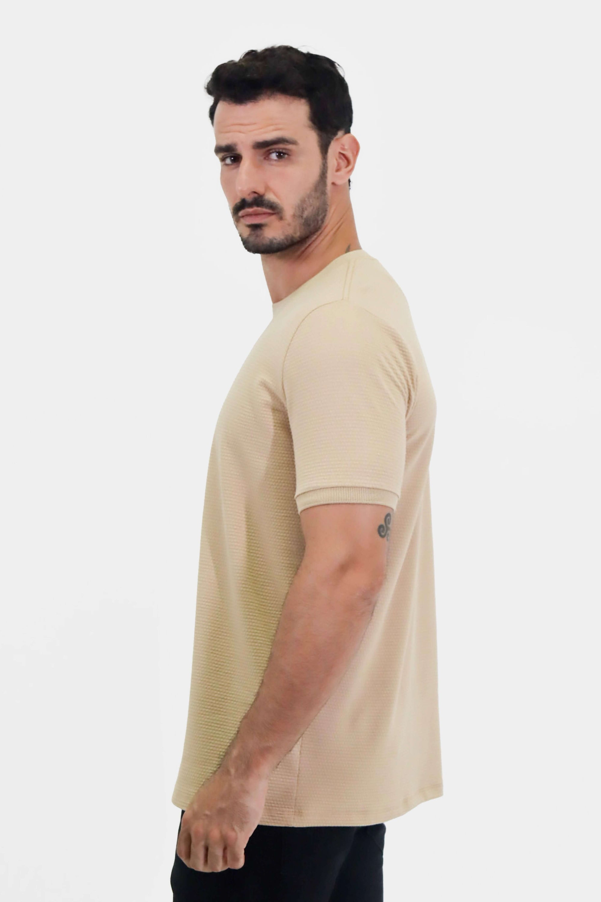 Camiseta Estruturada com Textura