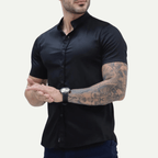 Camisa Masculina Gola Padre Social Casual