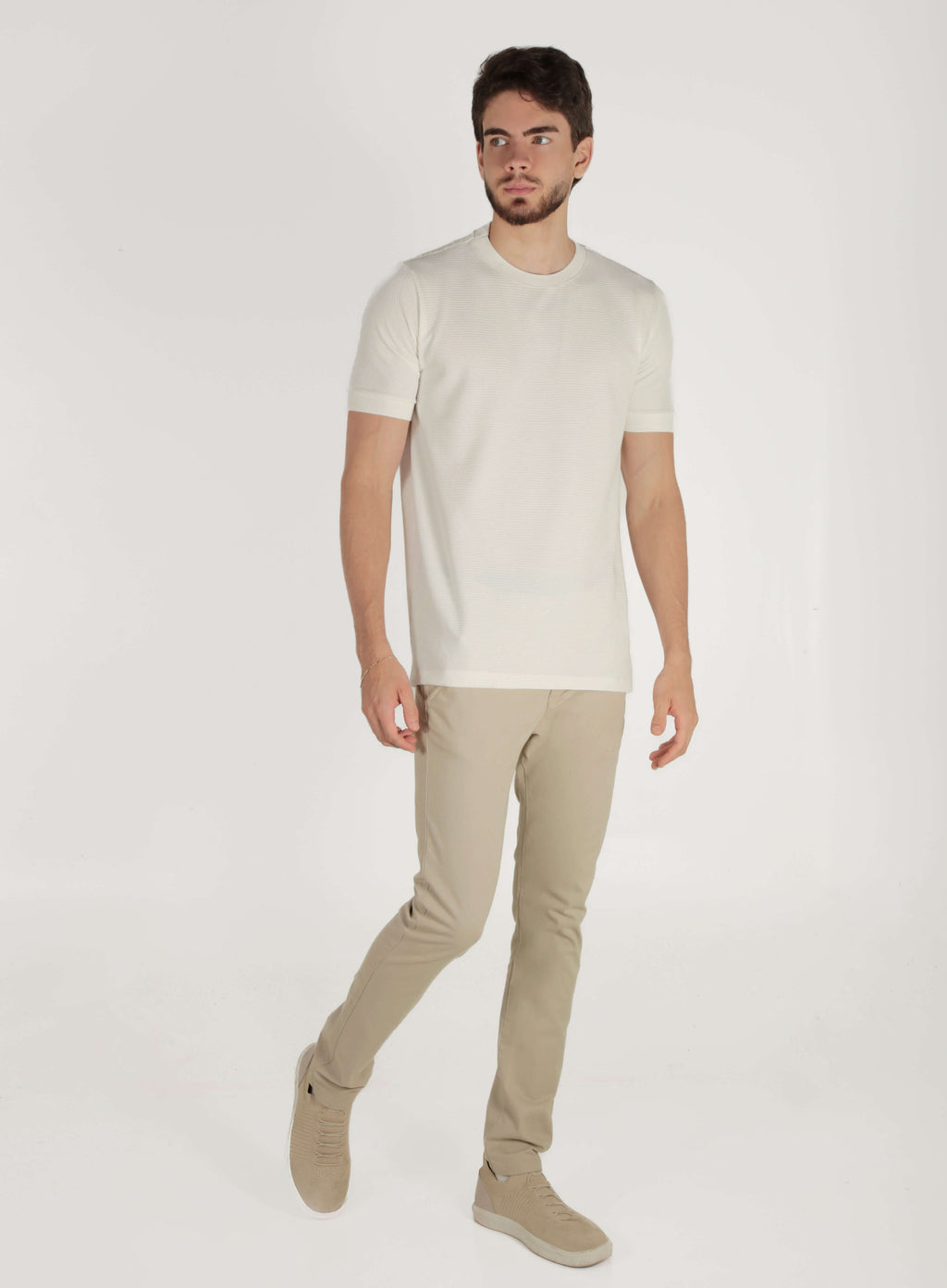 Camiseta Estruturada com Textura