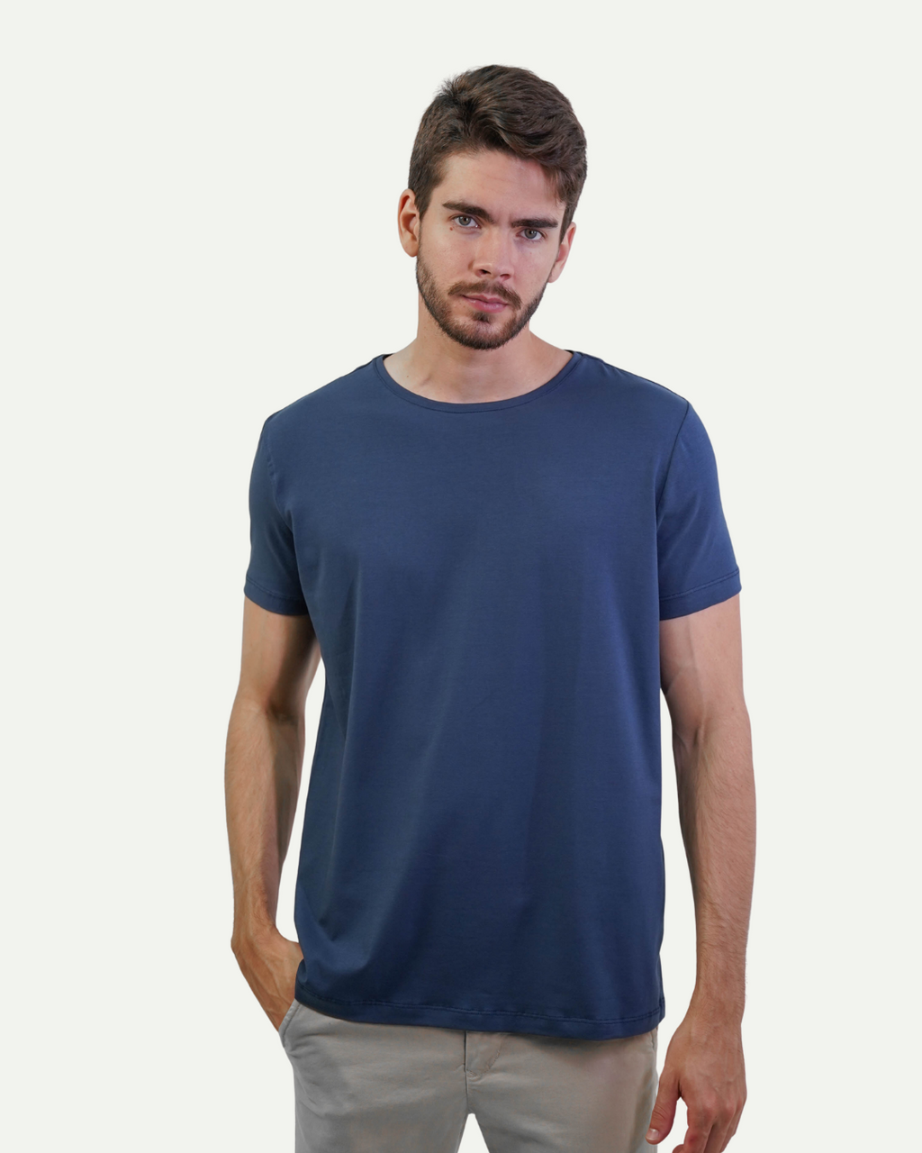 Camiseta premium algodão egípcio