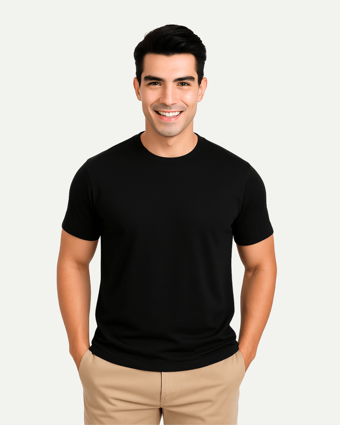Camiseta premium algodão egípcio