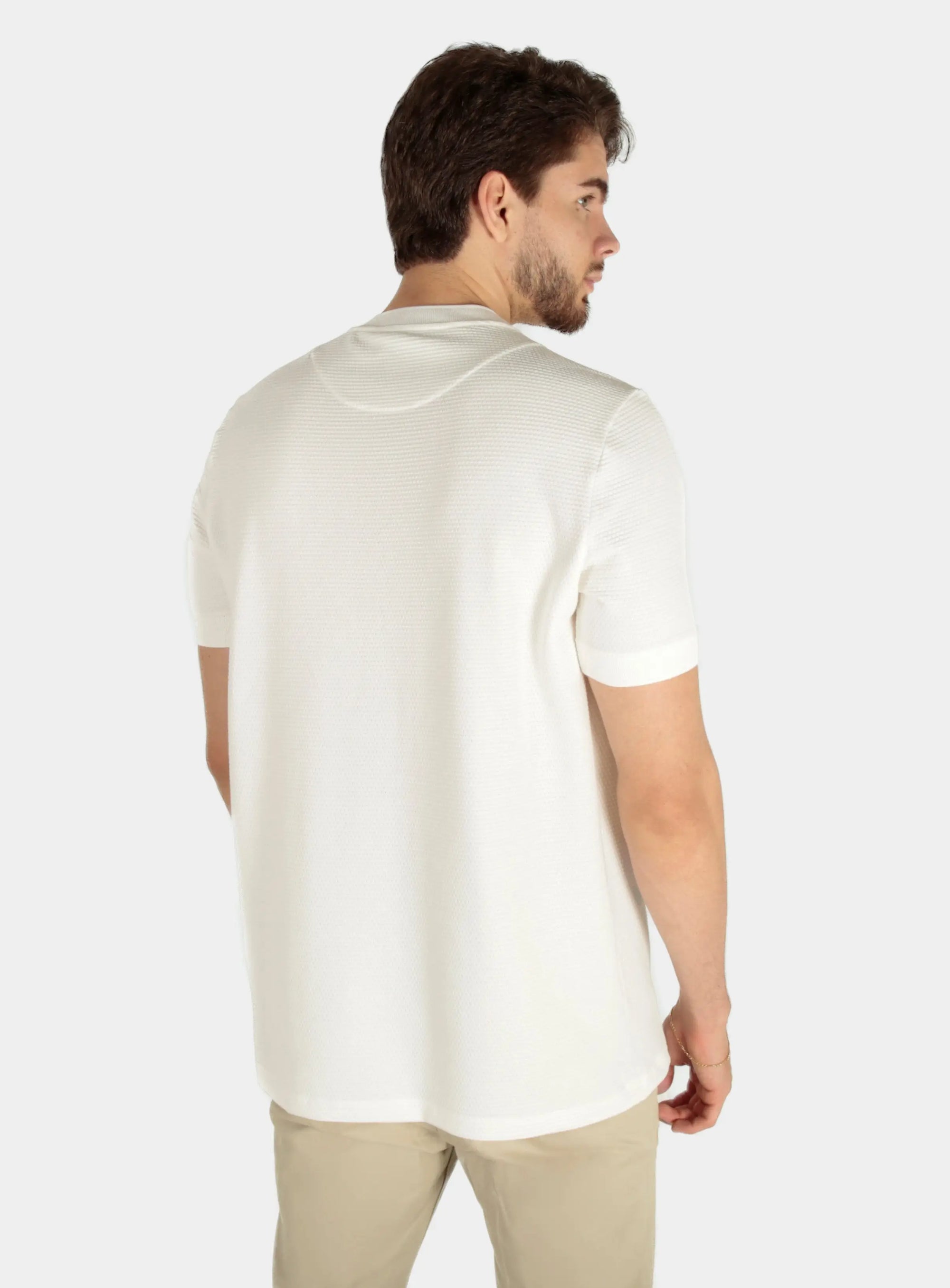 Camiseta Estruturada com Textura