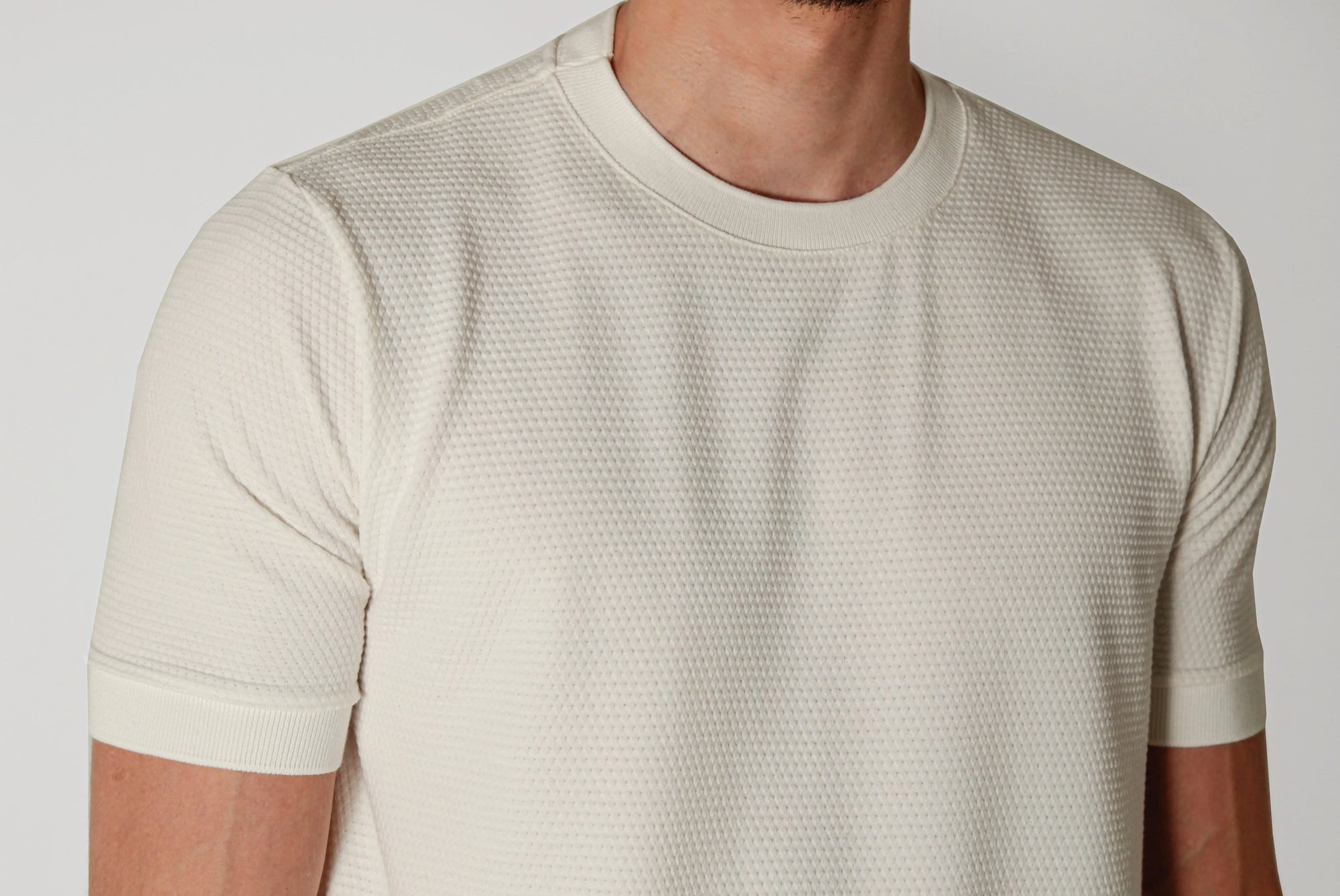 Camiseta Estruturada com Textura