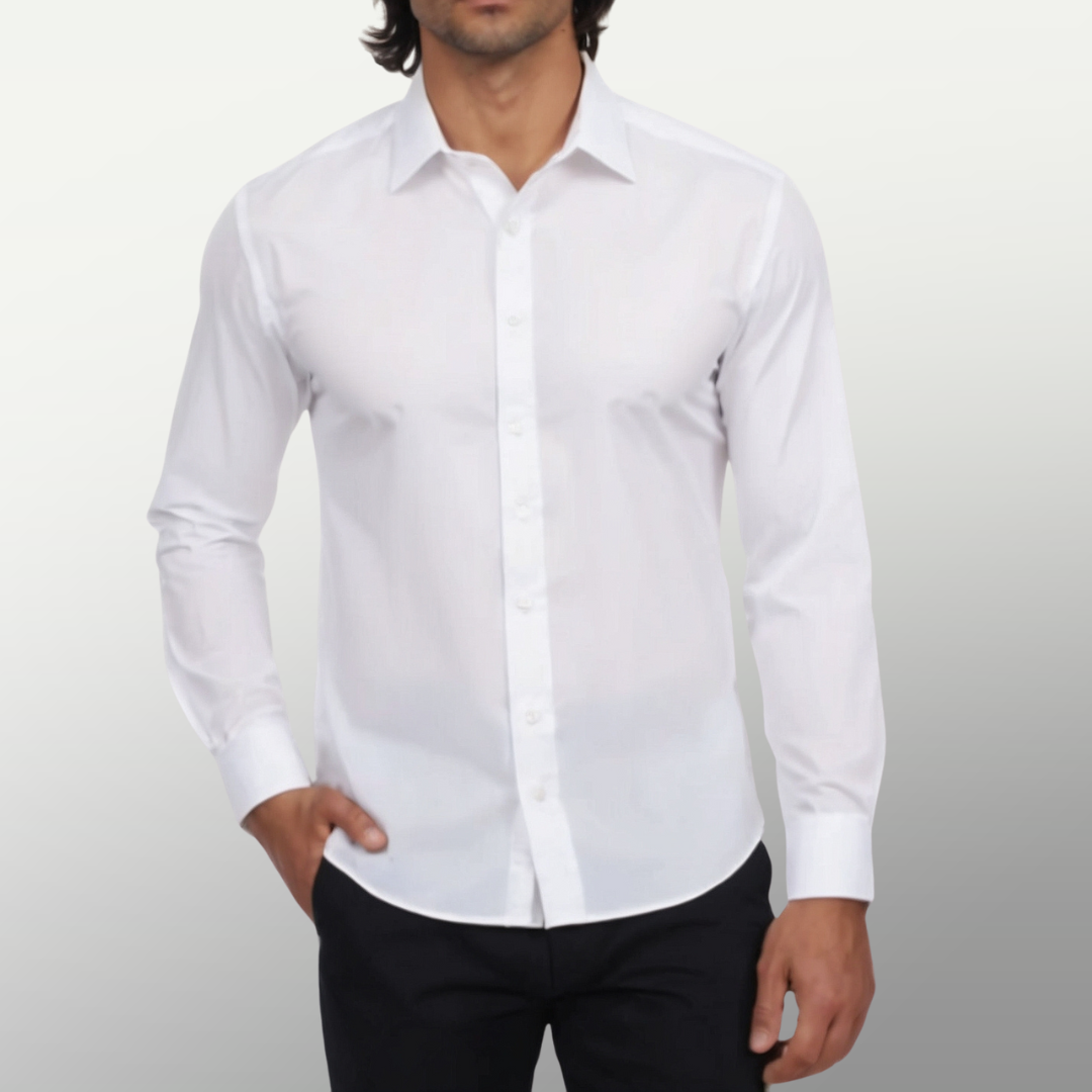 Camisa Social Masculina - Slim Fit Fusion