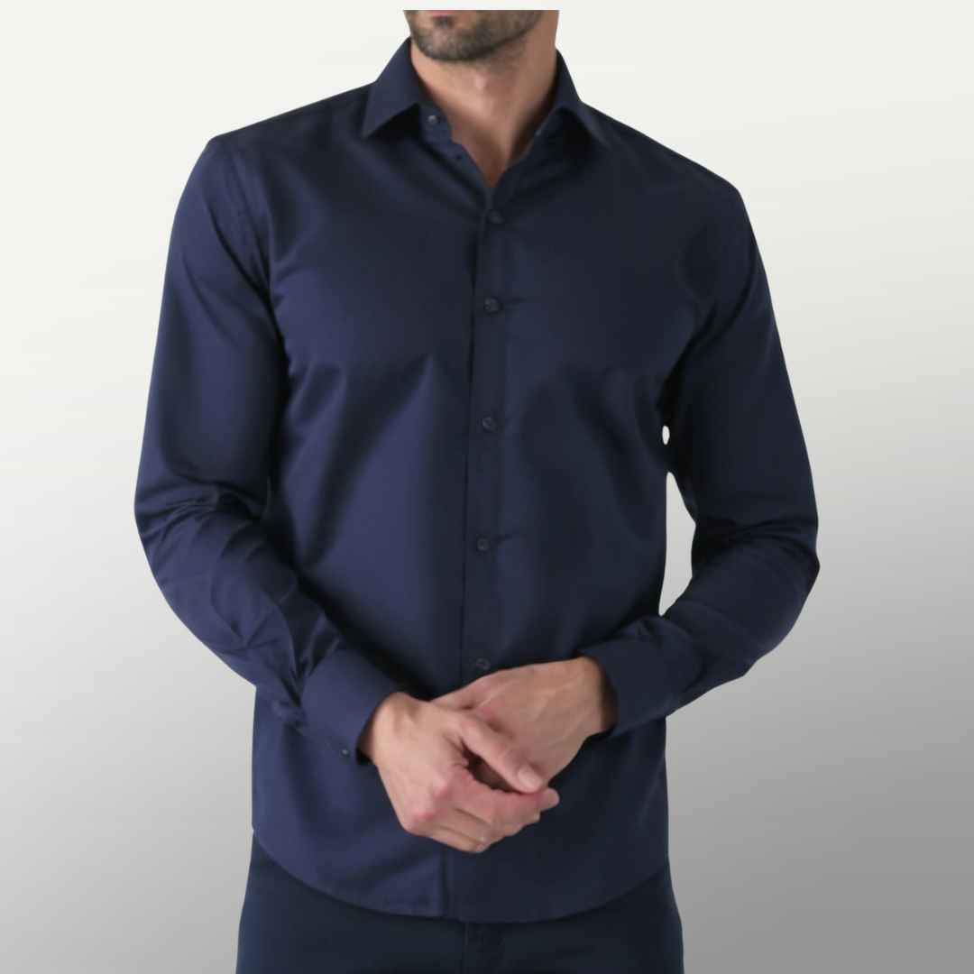 Camisa Social Masculina - Slim Fit Fusion