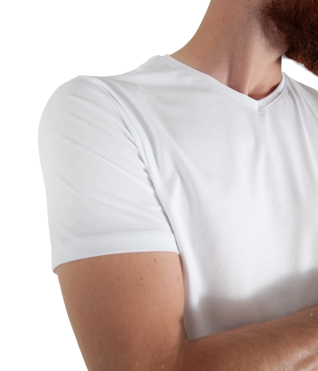 Camiseta Premium Algodão Egípcio Gola V