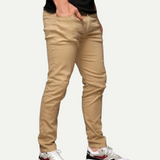 Calça Alfaiataria Sarja Chino Slim – Conforto e Estilo Esporte Fino