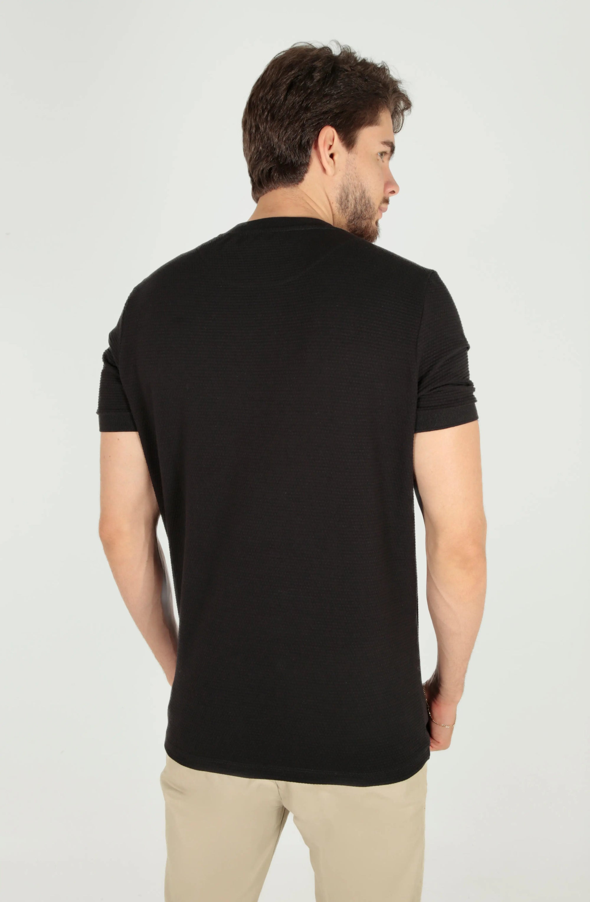 Camiseta Estruturada com Textura