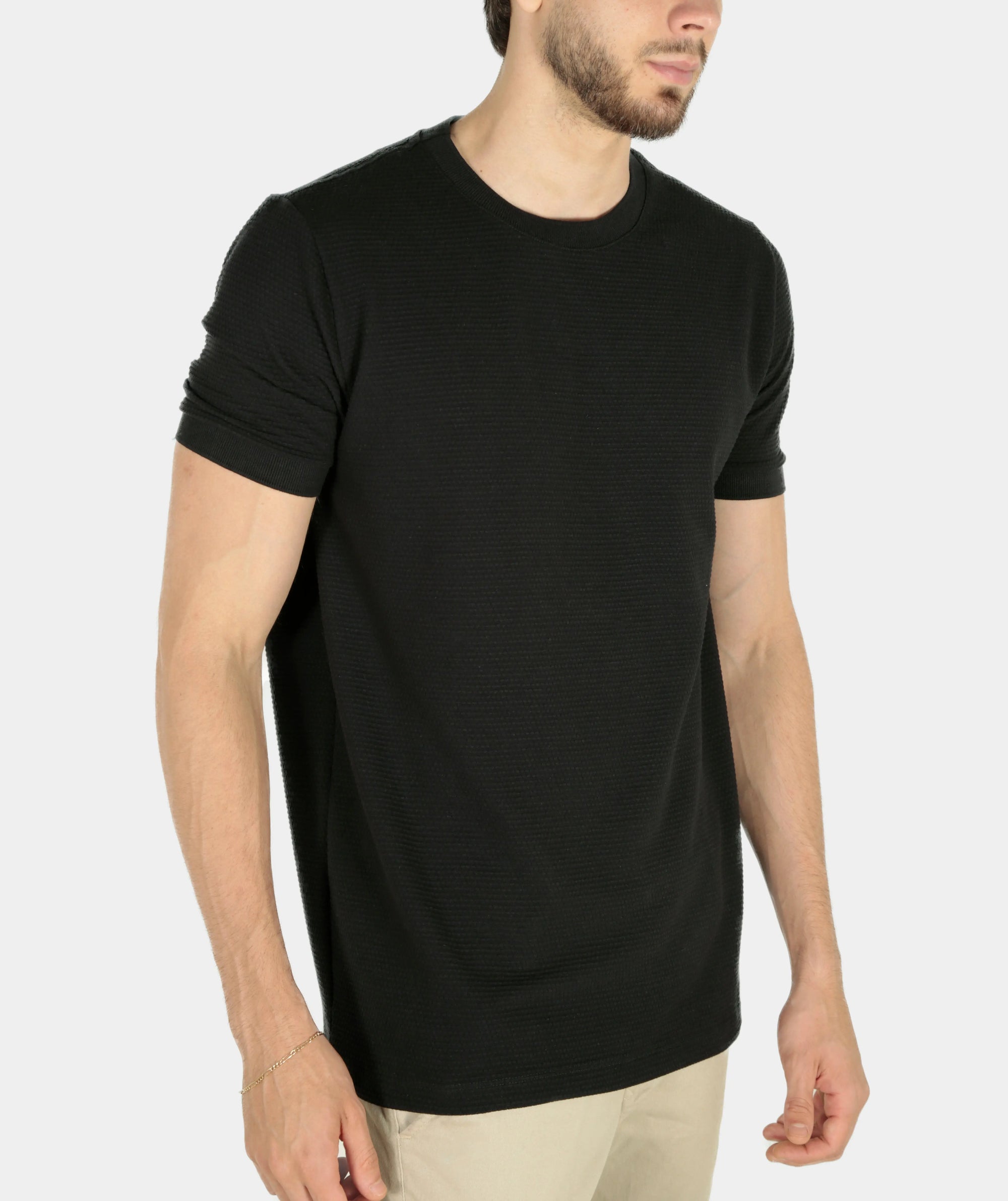 Camiseta Estruturada com Textura