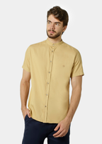 Camisa Gola Padre Sarja Estonada Essentials