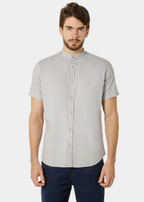 Camisa Gola Padre Sarja Estonada Essentials