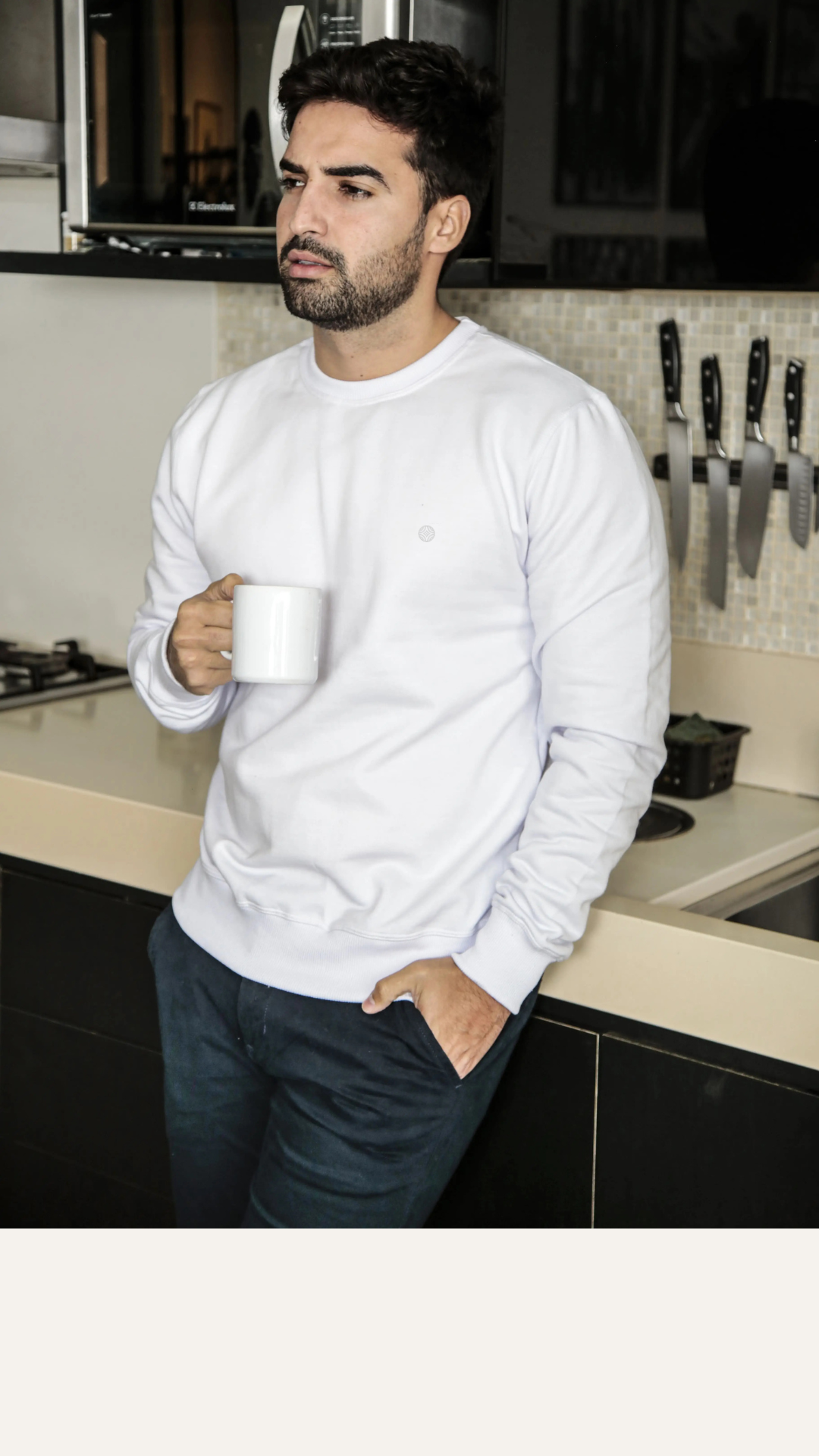 Moletom Brand Básico Felpado