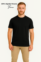 Camiseta SUPER PIMA 40.1 - Algodão Peruano