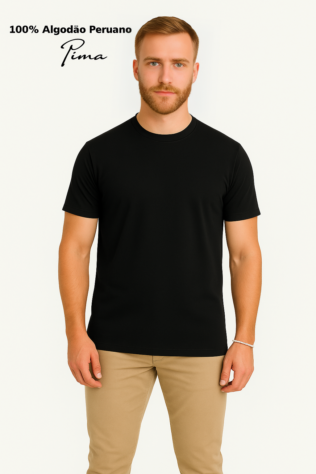 Camiseta SUPER PIMA 40.1 - Algodão Peruano