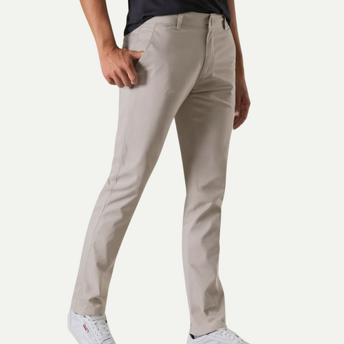 Calça Alfaiataria Sarja Chino Slim – Conforto e Estilo Esporte Fino
