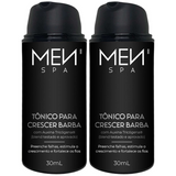 Kit com 2 tônico de crescimento de barba